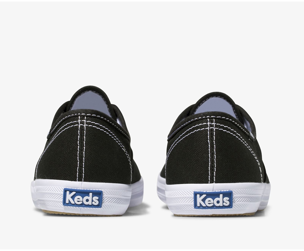 Basket Keds Femme Noir - Champion Originals - 486-YCLZDM